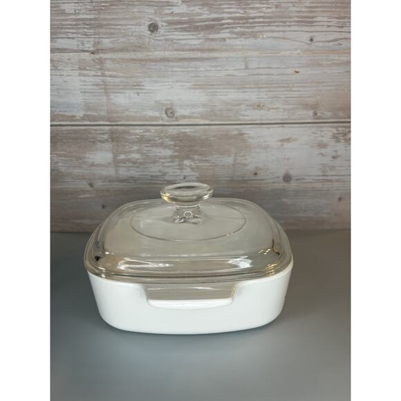 Vintage Corning Ware Spice of Life Set (2) (La Majolaine & L'Echalote) with Lids - Picture 9 of 11